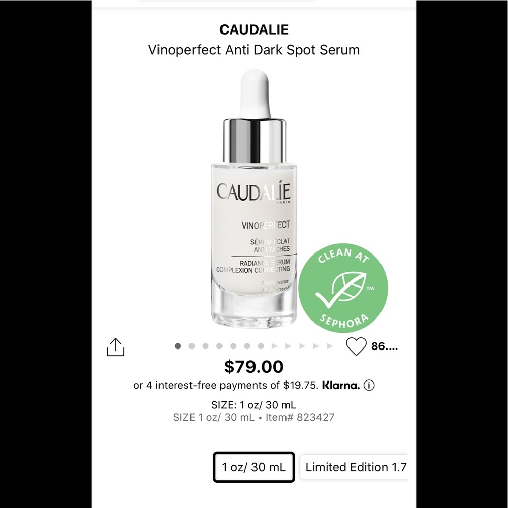 Caudalie Vinopure VinoPerfect & VinoSource set!! - Picture 3 of 8